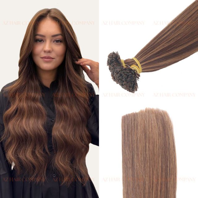 Flat-Tip-Extensions-Color-#2ash-mix-#4ash-12A-Grade-Quality