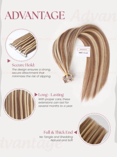 Invisible-Tape-in-Hair-Extensions-Premium-Quality-Highlight-60C-4ash-Advantage