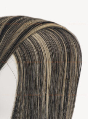 Premium-Flat-Tip-Extensions-Highlight-Color-#1-mix-#Silver-Authentic-Vietnamese-Hair-2